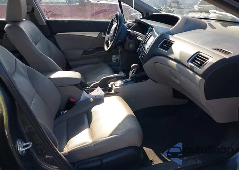 2013 Honda Civic Ex-L z USA, uszkodzony, nr VIN 2HGFB2F9XDH544515